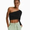 BERSHKA PAPERBAG - Jeans Shorts - Green 1 BERSHKA PAPERBAG - Jeans Shorts - Green -Bershka Verkaufsgeschäft a34068881f624cf6b04b18735f4c9801