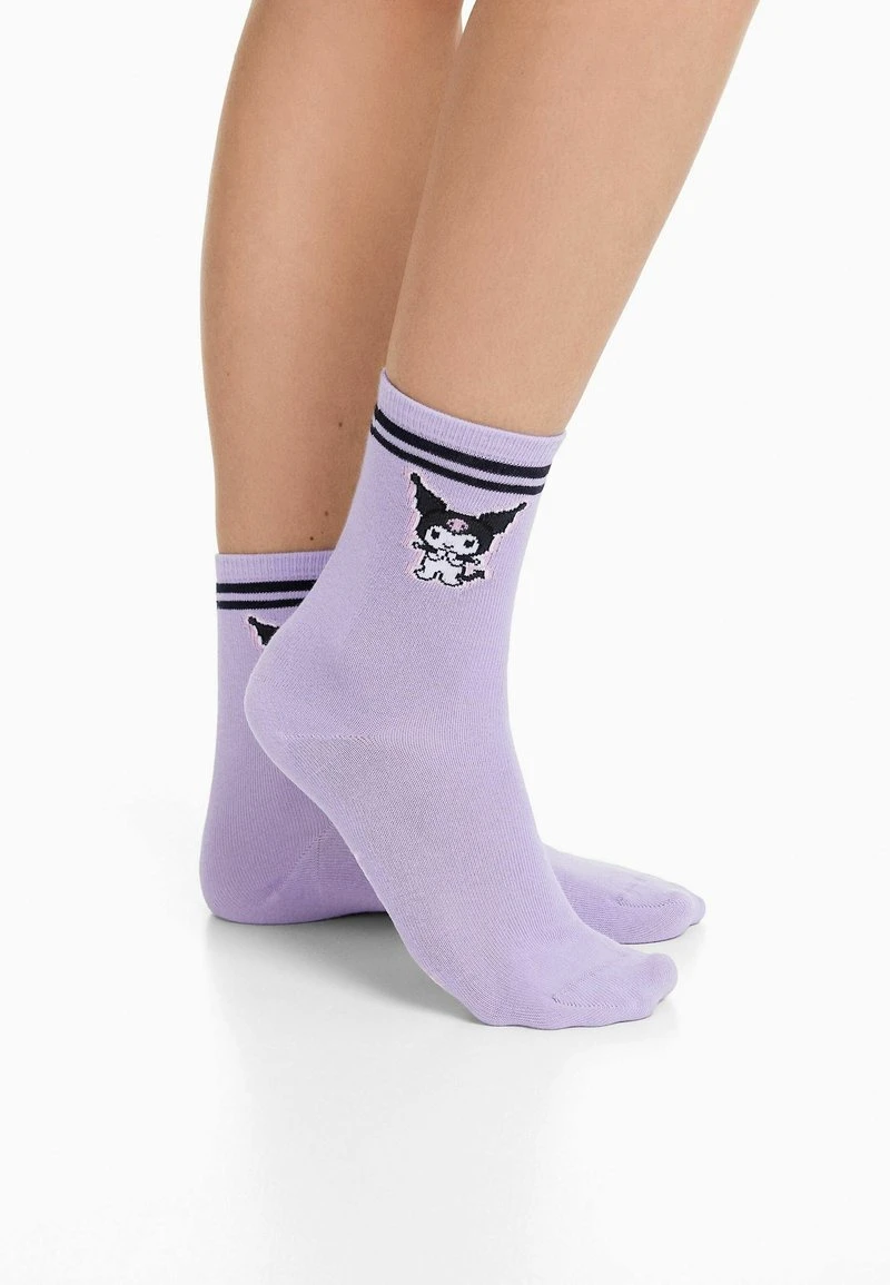 BERSHKA KUROMI PACK - Socken - Black 2 BERSHKA KUROMI PACK - Socken - Black