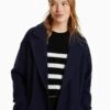 BERSHKA DROP SHOULDER - Klassischer Mantel - Royal Blue 2 BERSHKA DROP SHOULDER - Klassischer Mantel - Royal Blue -Bershka Verkaufsgeschäft a6ebf40dc9c84ea08d072b0b4cf82b20