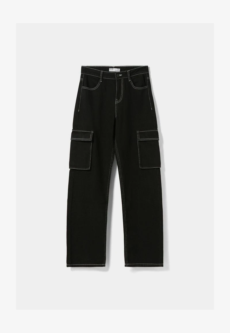 BERSHKA CARGO - Jeans Relaxed Fit - Black 7 BERSHKA CARGO - Jeans Relaxed Fit - Black – Bild 5