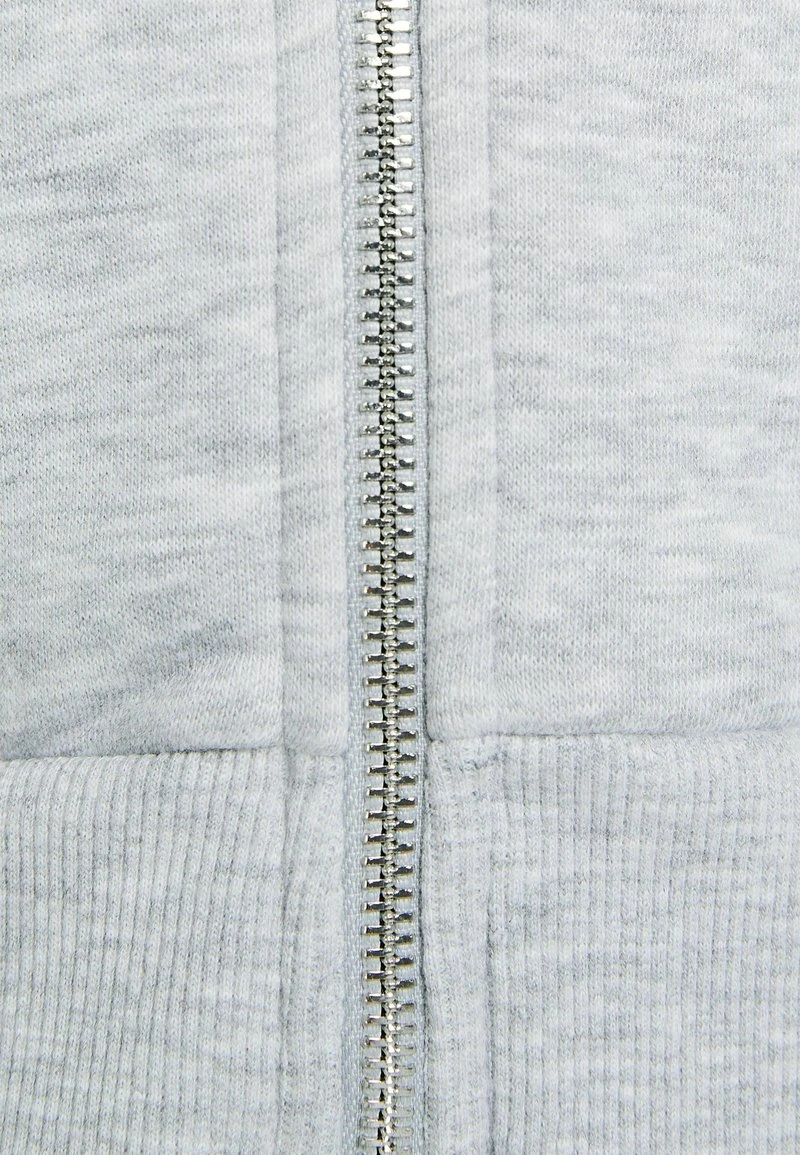 BERSHKA CROPPED - Sweatjacke - Mottled Grey 8 BERSHKA CROPPED - Sweatjacke - Mottled Grey – Bild 6