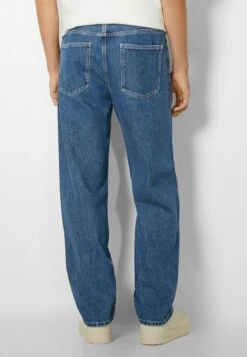 BERSHKA WIDE-LEG ’90S - Jeans Straight Leg - Dark Blue -Bershka Verkaufsgeschäft a8f838e84e43452caad70aad6917f13f