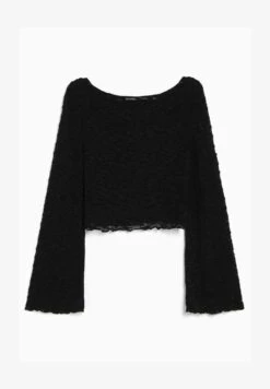 BERSHKA OPEN - Strickpullover - Black 12 BERSHKA OPEN - Strickpullover - Black -Bershka Verkaufsgeschäft a92ea8c06456436ab9d262d28e070471