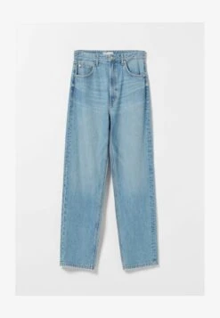 BERSHKA Jeans Straight Leg - Light Blue Denim -Bershka Verkaufsgeschäft ab379b8099e94e44a2f31b060d96770a