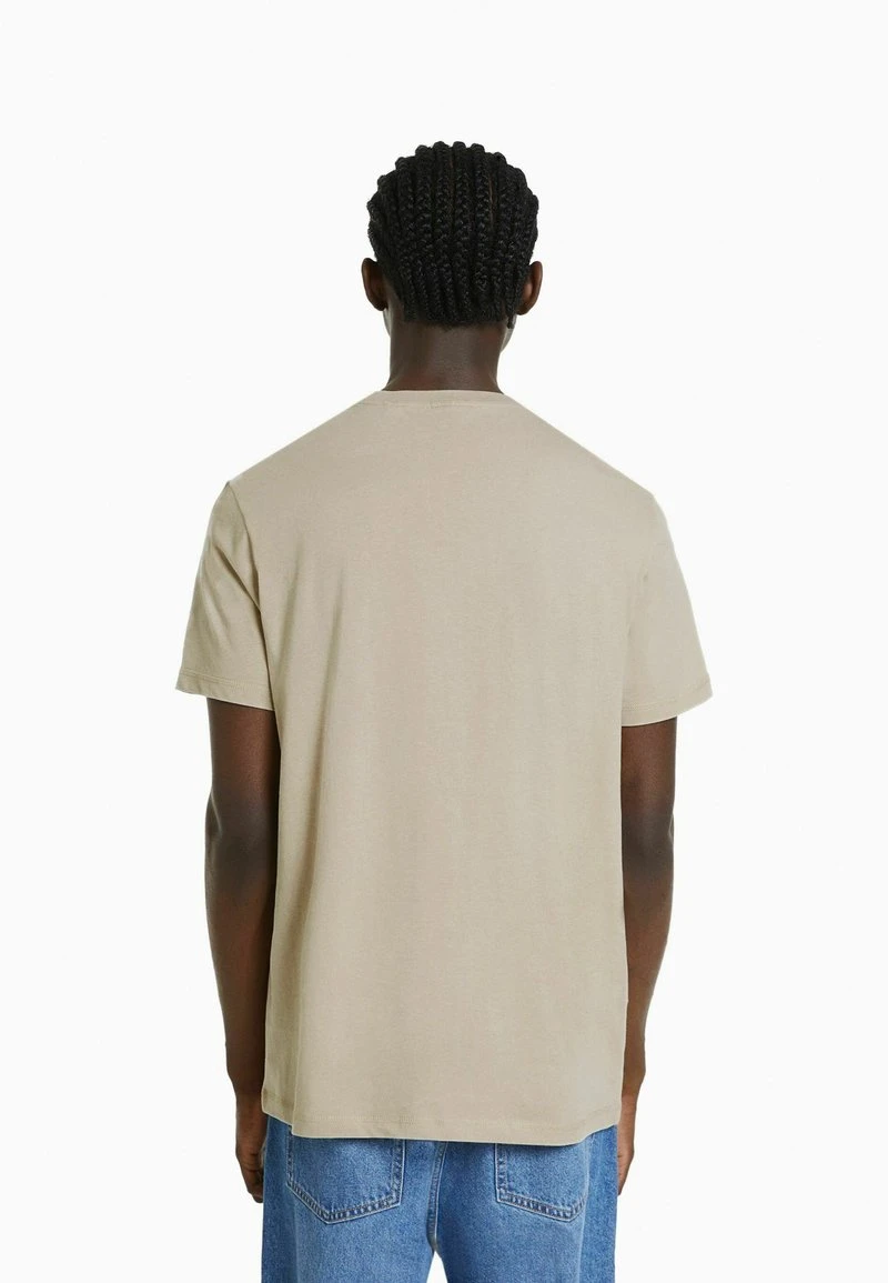 BERSHKA 2 PACK REGULAR FIT - T-Shirt Basic - Off White 5 BERSHKA 2 PACK REGULAR FIT - T-Shirt Basic - Off White – Bild 3