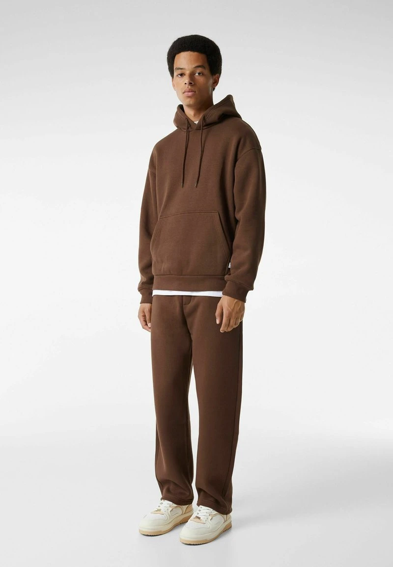 BERSHKA BASIC - Kapuzenpullover - Brown 4 BERSHKA BASIC - Kapuzenpullover - Brown – Bild 2