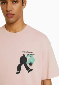 BERSHKA SHORT SLEEVE EASY - T-Shirt Print - Pink 11 BERSHKA SHORT SLEEVE EASY - T-Shirt Print - Pink -Bershka Verkaufsgeschäft acb6ea43af5649b2b39309b958570c40