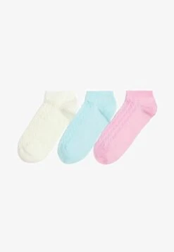 BERSHKA TEXTURED 3 PACK - Socken - Blue -Bershka Verkaufsgeschäft acf45b9f07c34fe8acc22c655e524081