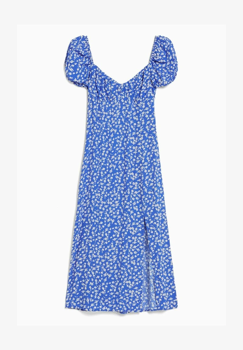 BERSHKA SHORT SLEEVE - Freizeitkleid - Blue 7 BERSHKA SHORT SLEEVE - Freizeitkleid - Blue – Bild 5