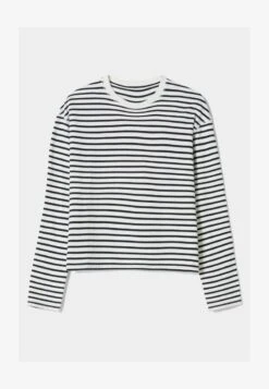 BERSHKA BOXY FIT - Langarmshirt - Royal Blue -Bershka Verkaufsgeschäft ae5abae7d4be4ba191427fb3b3127376