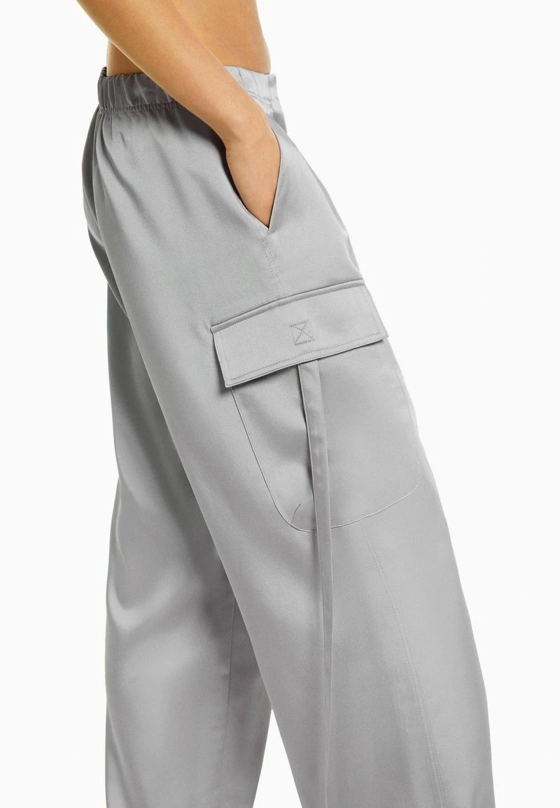 BERSHKA POCKETS - Cargohose - Grey 5 BERSHKA POCKETS - Cargohose - Grey – Bild 3