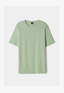BERSHKA SHORT SLEEVE - T-Shirt Basic - Green -Bershka Verkaufsgeschäft af9f9248eca64d5d891917c361a14837