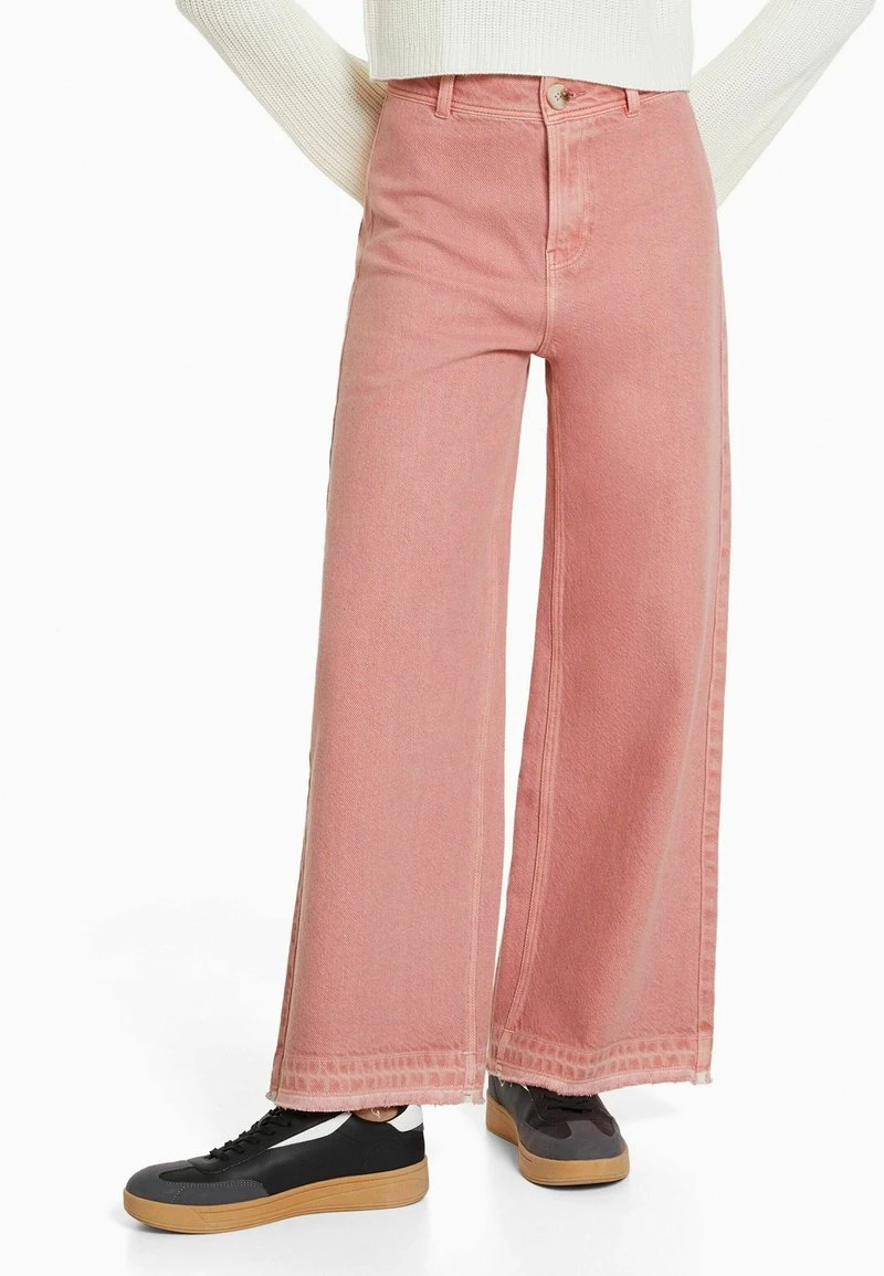 BERSHKA CULOTTES - Flared Jeans - Pink 8 BERSHKA CULOTTES - Flared Jeans - Pink – Bild 6