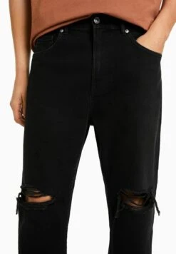 BERSHKA LOOSE FIT WITH RIPS - Jeans Relaxed Fit - Black 10 BERSHKA LOOSE FIT WITH RIPS - Jeans Relaxed Fit - Black -Bershka Verkaufsgeschäft afd0672f40ec4759ab34d14f25e4c8f1