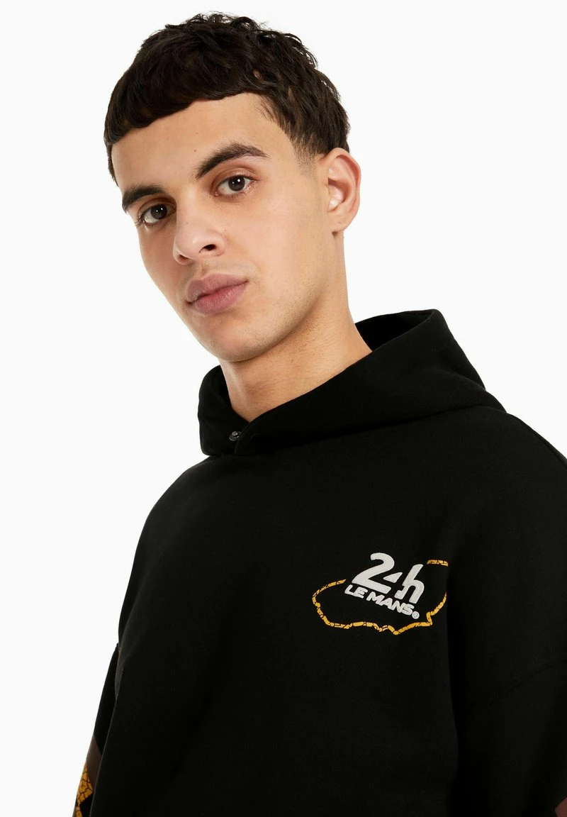 BERSHKA 24H LE MANS - Kapuzenpullover - Black 6 BERSHKA 24H LE MANS - Kapuzenpullover - Black – Bild 4