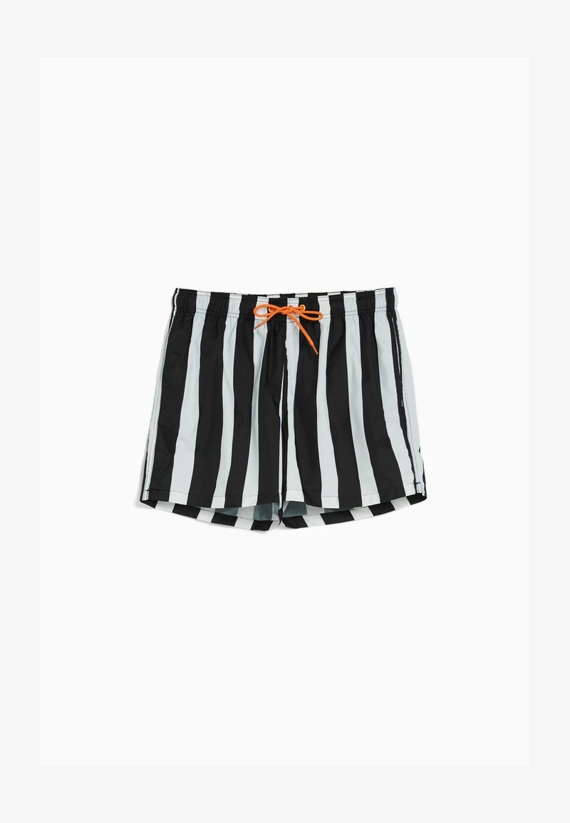 BERSHKA STRIPED - Badeshorts - Off White 7 BERSHKA STRIPED - Badeshorts - Off White – Bild 5