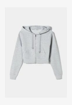 BERSHKA CROPPED - Sweatjacke - Mottled Grey 12 BERSHKA CROPPED - Sweatjacke - Mottled Grey -Bershka Verkaufsgeschäft b283662add7248019709a495235fc74c