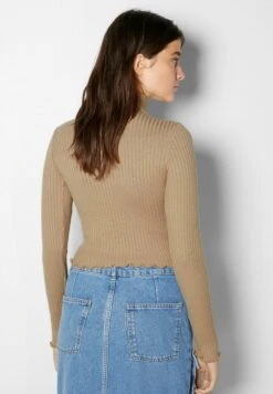 BERSHKA HIGH NECK - Strickpullover - Camel 10 BERSHKA HIGH NECK - Strickpullover - Camel -Bershka Verkaufsgeschäft b52958b8a8184825b1844044a3146cfa