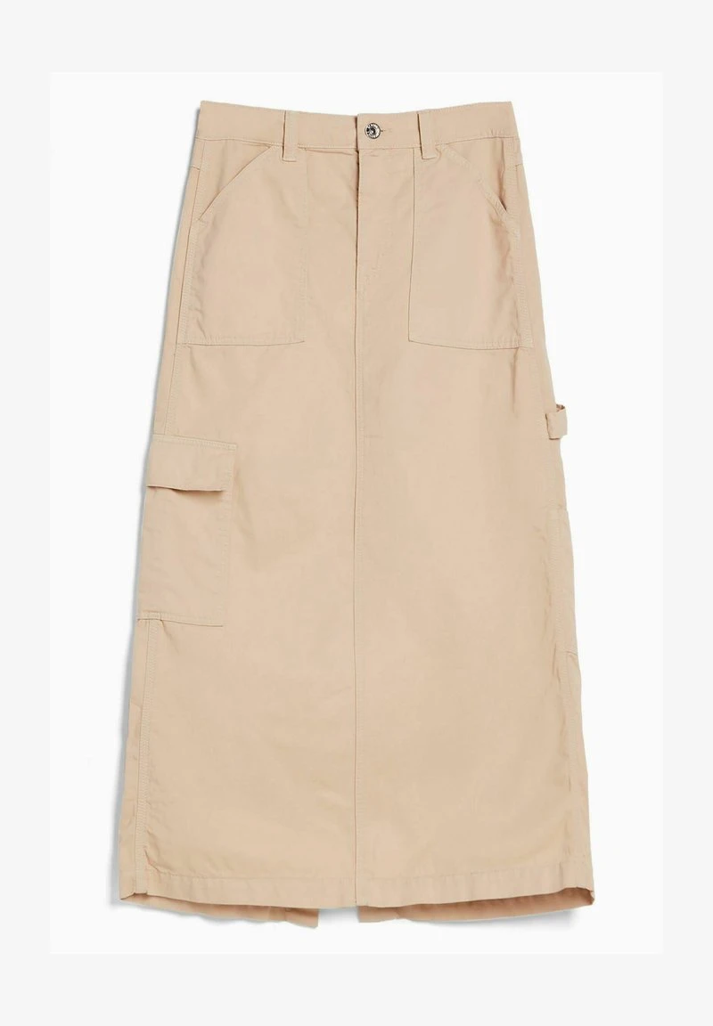 BERSHKA CARPENTER - Maxirock - Sand 6 BERSHKA CARPENTER - Maxirock - Sand – Bild 4