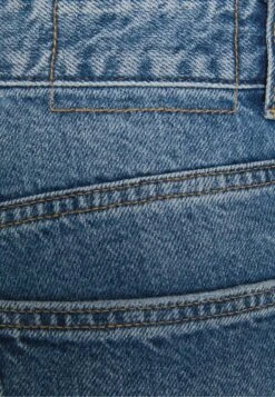 BERSHKA WIDE-LEG RIPPED - Flared Jeans - Dark Blue -Bershka Verkaufsgeschäft b71094e0b41a44f180147b74d8430997