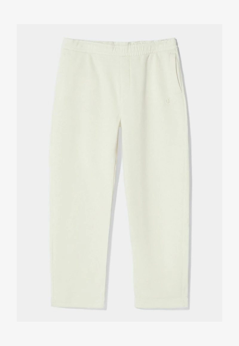 BERSHKA STANDARD WIDE LEG - Jogginghose - Off-white 8 BERSHKA STANDARD WIDE LEG - Jogginghose - Off-white – Bild 6
