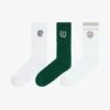 BERSHKA PACK OF 3 PAIRS EMBROIDERED VARSITY - Socken - Off White 2 BERSHKA PACK OF 3 PAIRS EMBROIDERED VARSITY - Socken - Off White -Bershka Verkaufsgeschäft b92be55e18cc473b9c1bdb2e7bdc7799