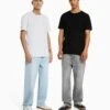 BERSHKA 2 PACK REGULAR FIT - T-Shirt Basic - White 1 BERSHKA 2 PACK REGULAR FIT - T-Shirt Basic - White -Bershka Verkaufsgeschäft bab433ba07bd459382575649ac71a21e