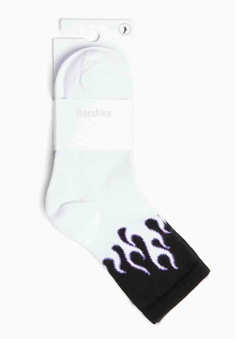 BERSHKA 3 PACK - Socken - Mauve 7 BERSHKA 3 PACK - Socken - Mauve – Bild 5