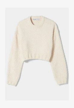 BERSHKA TEXTURED CHENILLE - Strickpullover - Beige 13 BERSHKA TEXTURED CHENILLE - Strickpullover - Beige -Bershka Verkaufsgeschäft bbcd2458365e495d89a436e1435fc5ad