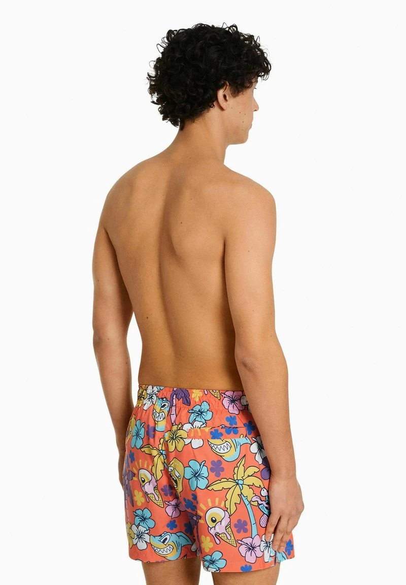 BERSHKA PRINTED - Badehose Pants - Multi Coloured 5 BERSHKA PRINTED - Badehose Pants - Multi Coloured – Bild 3