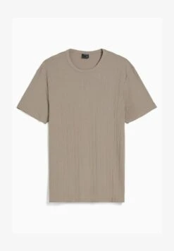 BERSHKA MUSCLE FIT SHORT SLEEVE - T-Shirt Basic - Grey 12 BERSHKA MUSCLE FIT SHORT SLEEVE - T-Shirt Basic - Grey -Bershka Verkaufsgeschäft bce86525122a498f93dfb2b89ab82355
