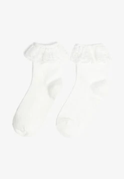BERSHKA RUFFLED 03646486 - Socken - Offwhite 10 BERSHKA RUFFLED 03646486 - Socken - Offwhite -Bershka Verkaufsgeschäft bd7e043fa78e4eeb8f6a0e17b1cd85be