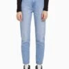 BERSHKA MOM - Jeans Relaxed Fit - Light Blue Denim -Bershka Verkaufsgeschäft be591d2659e244baa0ea343ed308ea86