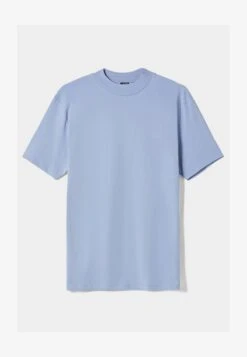 BERSHKA SHORT SLEEVE MOCK NECK - T-Shirt Basic - Dark Blue 12 BERSHKA SHORT SLEEVE MOCK NECK - T-Shirt Basic - Dark Blue -Bershka Verkaufsgeschäft be60fe8a44624405ad480fa27d6ed4b8