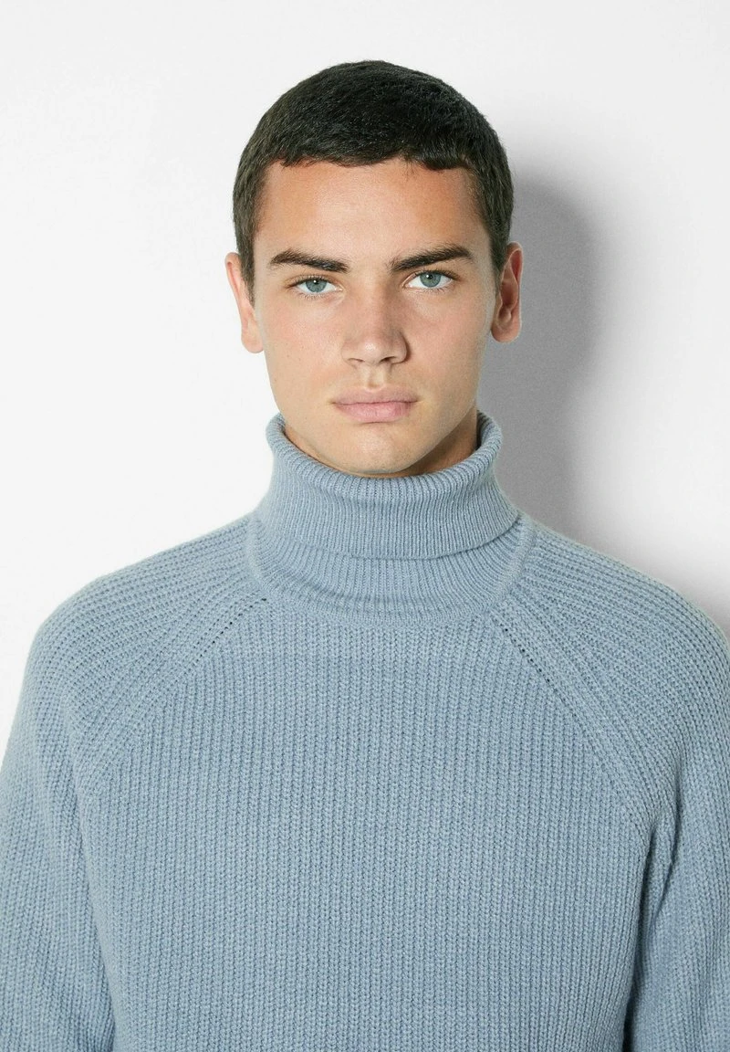 BERSHKA Strickpullover - Blue 6 BERSHKA Strickpullover - Blue – Bild 4