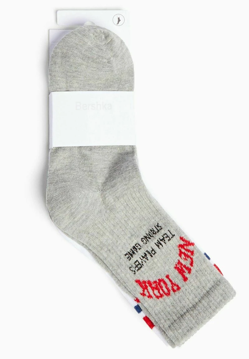 BERSHKA VARSITY SET 03644723 - Socken - Grey 7 BERSHKA VARSITY SET 03644723 - Socken - Grey – Bild 5