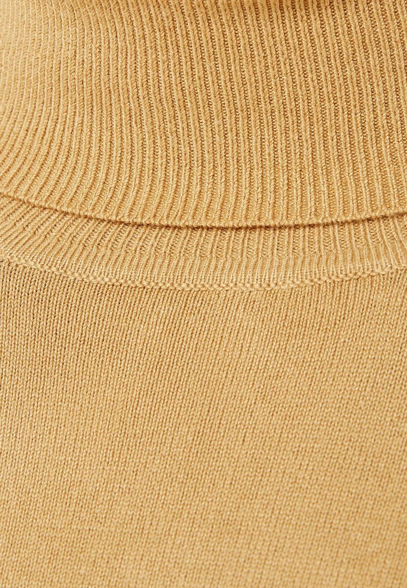 BERSHKA HIGH NECK - Strickpullover - Camel 8 BERSHKA HIGH NECK - Strickpullover - Camel – Bild 6