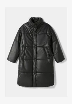 BERSHKA LONG - Wintermantel - Black 11 BERSHKA LONG - Wintermantel - Black -Bershka Verkaufsgeschäft c1bb876d8ede47f7ad3d02937d9caed5