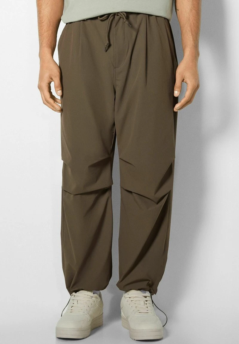 BERSHKA TECHNICAL - Jogginghose - Brown 3 BERSHKA TECHNICAL - Jogginghose - Brown