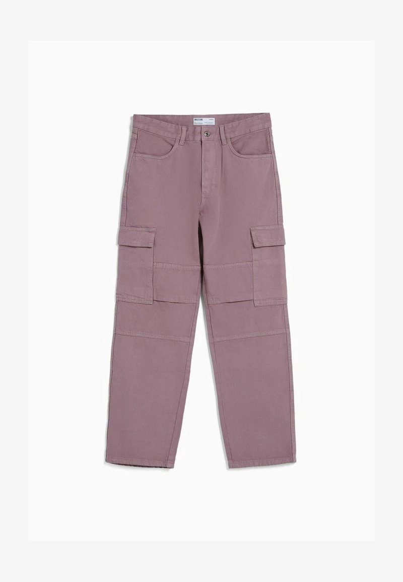 BERSHKA Jeans Relaxed Fit - Mauve 7 BERSHKA Jeans Relaxed Fit - Mauve – Bild 5