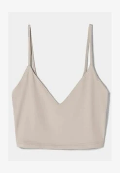 BERSHKA STRAPPY-CROP - Top - Sand -Bershka Verkaufsgeschäft c52e71860ae34d5d8a2974e0843b27d0