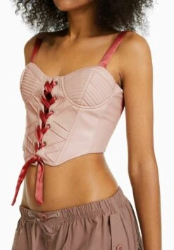 BERSHKA Top - Pink -Bershka Verkaufsgeschäft c720cc08b0dd4ab3a4339457522dea6c