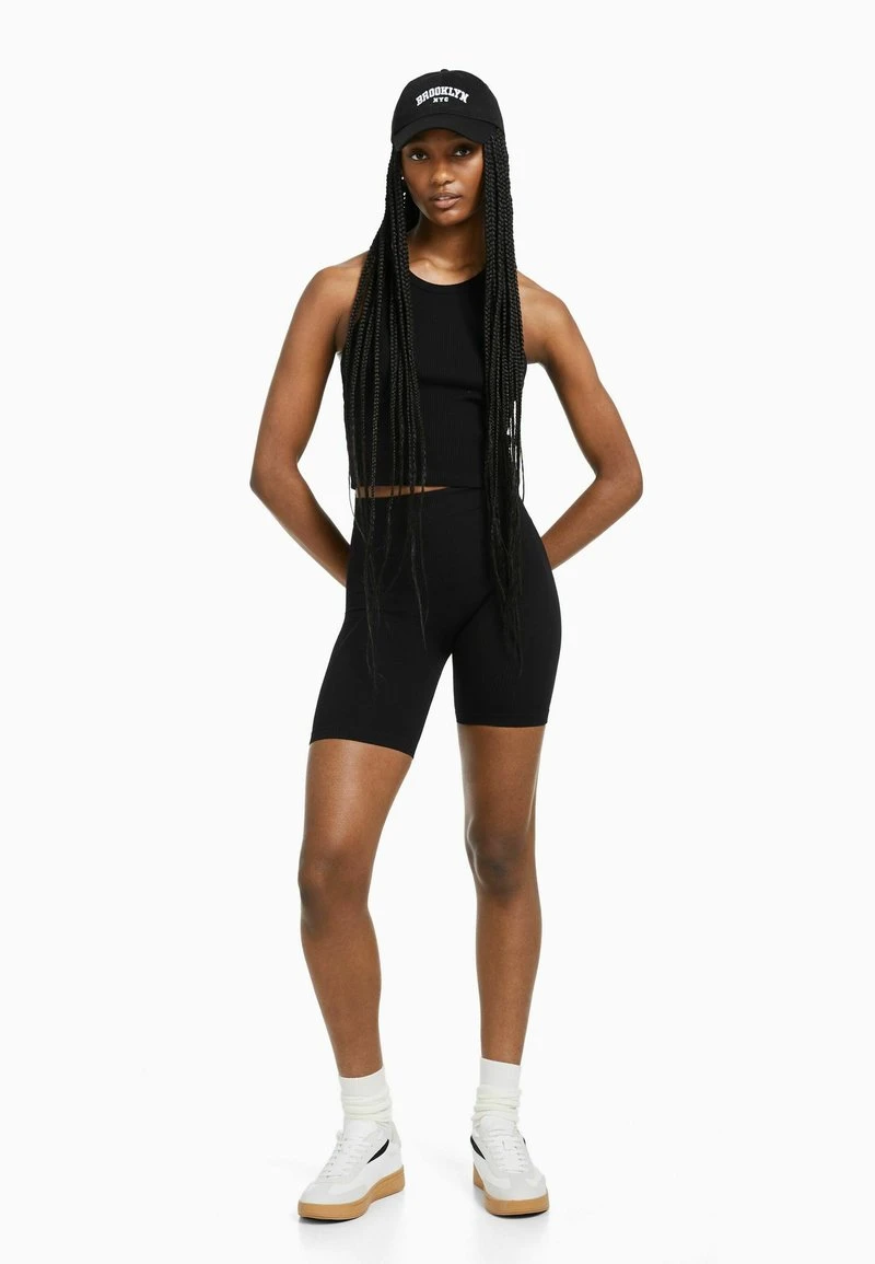 BERSHKA SEAMLESS - Tights - Black 4 BERSHKA SEAMLESS - Tights - Black – Bild 2