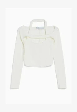 BERSHKA WITH DETAIL - Langarmshirt - Off-white 12 BERSHKA WITH DETAIL - Langarmshirt - Off-white -Bershka Verkaufsgeschäft ca3551e481b04b59a5e6df2e9c7dc5f8