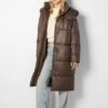 BERSHKA LONG HOODED - Wintermantel - Brown 2 BERSHKA LONG HOODED - Wintermantel - Brown -Bershka Verkaufsgeschäft cc6629829b0d45c791f75d59f98ed095