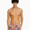 BERSHKA PRINTED - Badehose Pants - Multi Coloured