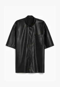 BERSHKA SHORT SLEEVE - Leichte Jacke - Black 12 BERSHKA SHORT SLEEVE - Leichte Jacke - Black -Bershka Verkaufsgeschäft cc876085f29041f8a5310b8528e2b55d