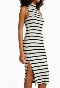 BERSHKA SLEEVELESS STRIPED - Strickkleid - Beige 11 BERSHKA SLEEVELESS STRIPED - Strickkleid - Beige -Bershka Verkaufsgeschäft cd2eab956dd14c9bb31d919e6ff77183