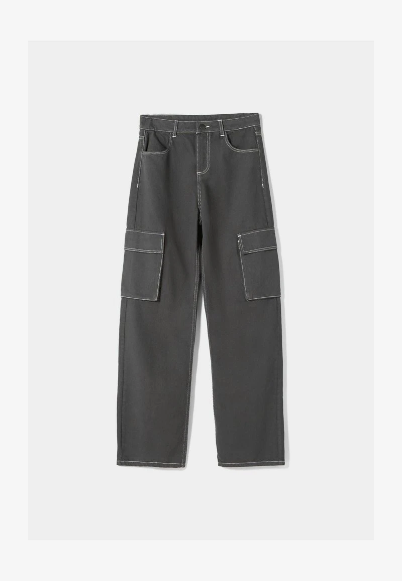 BERSHKA CARGO - Jeans Relaxed Fit - Mottled Dark Grey 7 BERSHKA CARGO - Jeans Relaxed Fit - Mottled Dark Grey – Bild 5