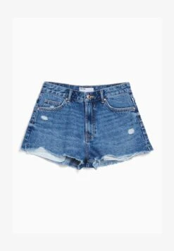 BERSHKA VINTAGE - Jeans Shorts - Dark Blue 12 BERSHKA VINTAGE - Jeans Shorts - Dark Blue -Bershka Verkaufsgeschäft cdfbc261b085403c95b781ff59f7f3e5